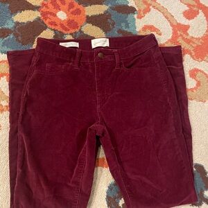 Universal Thread Maroon Corduroy Jeans